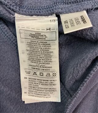 Sudadera Adidas Azul con Capucha