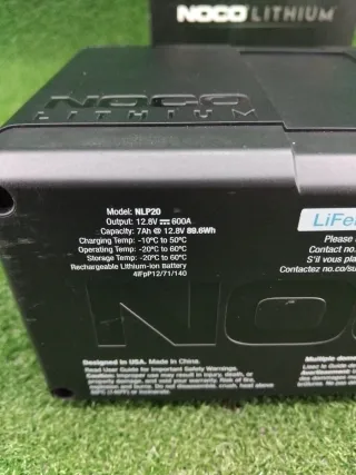 Batería Litio NOCO NLP20 Ultraligera