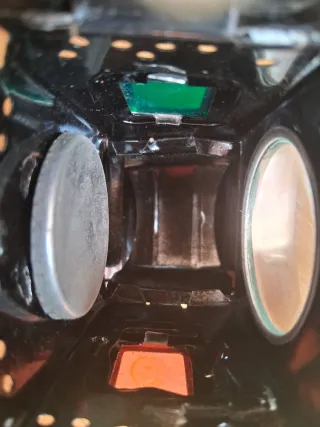 Farol antiguo bicicleta negro