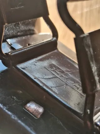 Farol antiguo bicicleta negro