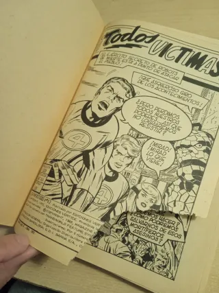 Cómic Los 4 Fantásticos n°43. Ediciones Vértice