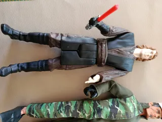 Lote figuras y Accesorios Geyperman Action Man