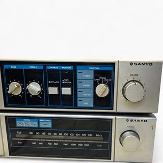Sanyo System 220 Amplificador JA-220 + Tuner JT-