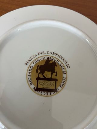Piatto da collezione Richard Ginori Giubileo 2000