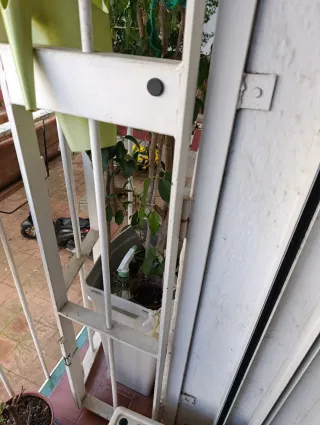 Reja plegable para puerta o balcón