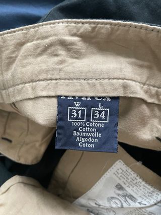 Pantaloni Avirex Verde Oliva