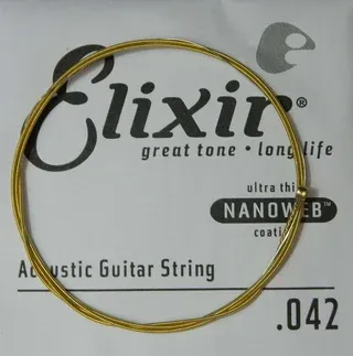 2 JUEGOS CUERDAS guitarra ACÚSTICA 11-52 ELIXIR