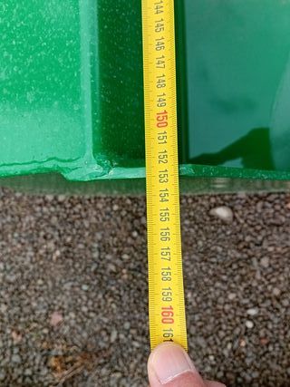 Pala trasera tractor nueva 1.50m con cazo