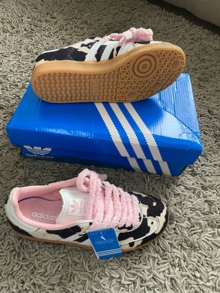 Adidas Samba Personalizadas Estampado Vaca