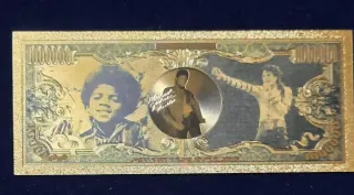 Biglietto d'oro Michael Jackson da 1 milione