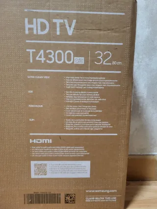 TV Samsung 32 HD T4300, NUEVO SIN ABRIR