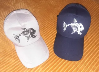 Gorras de pescador con diseño de pez