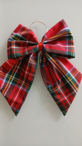 Fiocco tartan decorazione casa