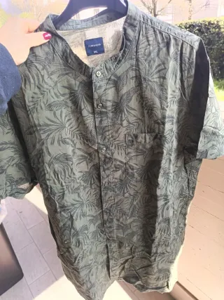 Camicia Uomo Verde Terranova XXL