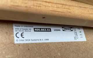 Cama Muñecas IKEA DUKTIG Madera