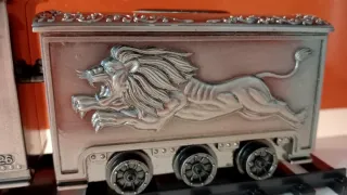 Tren decorativo bronce DOREX