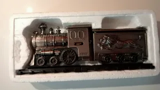 Tren decorativo bronce DOREX