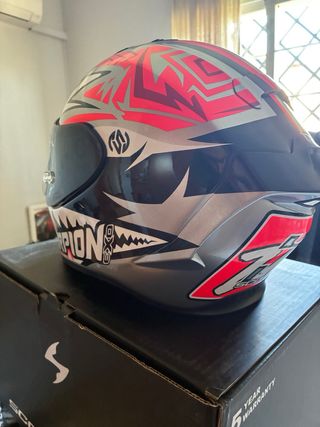 Casco Scorpion Exo R1 Zaconne Nuevo. Talla M