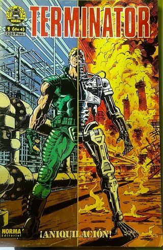 Comics TERMINATOR. Números 1 a 4. Año 1991.