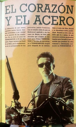 Comics TERMINATOR. Números 1 a 4. Año 1991.