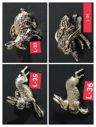 CAZA y PESCA Pins de animales fauna ibérica