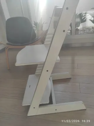 Silla Stokke Trona Blanca