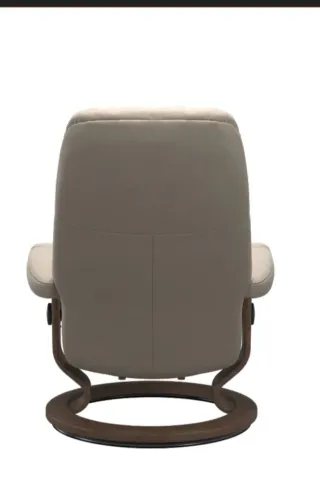 Sillón reclinable Stressless Beige Cuero
