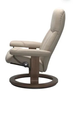 Sillón reclinable Stressless Beige Cuero
