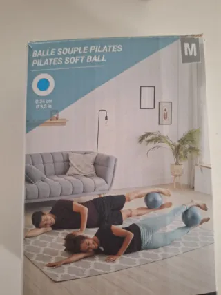 Pelota Pilates M Azul