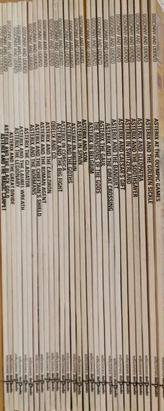 Astérix en inglés-Colección completa 28 fascículos