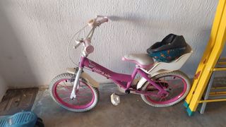 Bicicleta infantil rosa