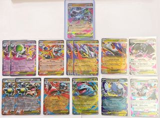 Lote de 14 Cartas Pokémon Mega EX nuevas variadas