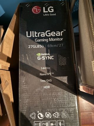 Monitor Gaming LG Ultragear 27 Negro