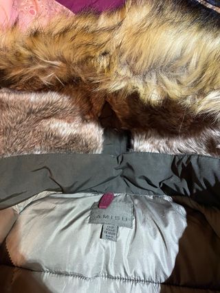 Abrigo parka verde militar nuevo