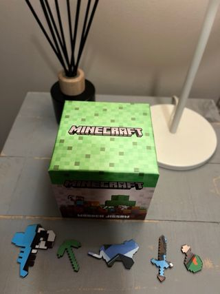 Puzzle Minecraft Formas Personalizadas