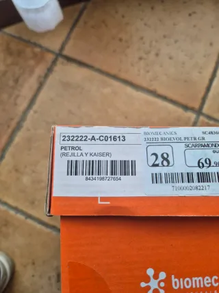 Scarpe bimbo Biomecanics 28