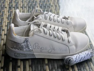 Zapatillas Pepe Jeans blancas talla 40