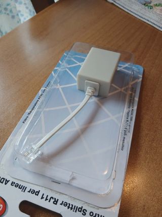 Filtro Splitter RJ11 per linea ADSL