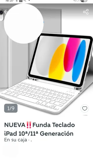 Funda Teclado iPad 10ª/11ª Generación Nueva