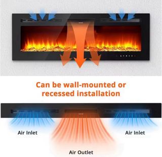 Chimenea Eléctrica Decorativa 60”