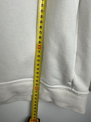 Sudadera Nike blanca logo grande S mujer