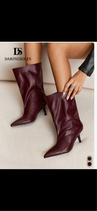 Botines DARINGSOLES Marrón/Rojo