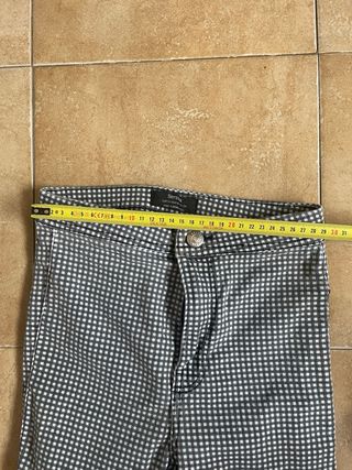 Leggings Bershka Cuadros Talla 34