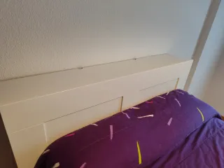 Estructura Cama Matrimonio Blanca Ikea