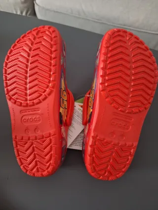 Crocs Rayo McQueen Talla 37-38 Nuevos