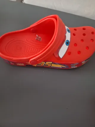 Crocs Rayo McQueen Talla 37-38 Nuevos
