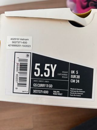 Zapatillas Baloncesto by Curry Negras y Rosas