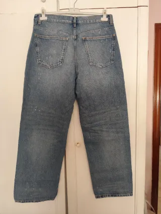 Pantalón vaquero Zara azul