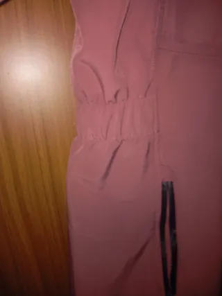 Chaqueta impermeable rosa talla XL
