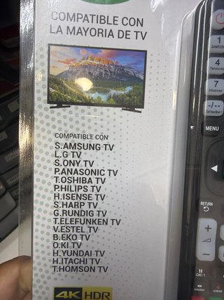 Mando Universal DVTech 16 en 1 TV Netflix/Am